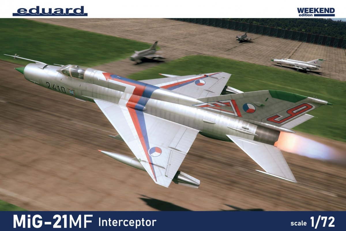 Eduard 7469 MiG-21MF Interceptor Weekend edition 1/72 – zdjęcie 2
