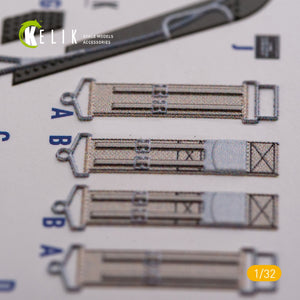 KELIK K32018 OS2U Kingfisher - Interior 3D Decal for Kitty Hawk/Zimi models kit 1/32 – zdjęcie 11