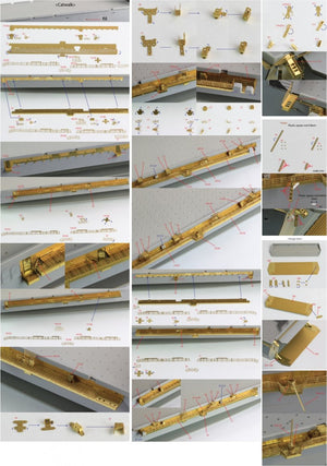 Pontos 35016F1 Ensemble de détails pour LPD de classe USS San Antonio (1/350) – image 5