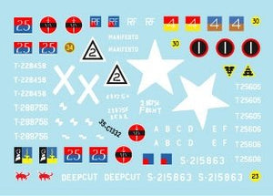 Star Decals 35-C1332 Tanks in Burma. British Sherman Mk V, Sherman Mk V AOP, M3 Lee, M7 Priest HMC. 1/35 – zdjęcie 2