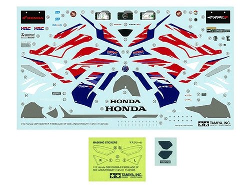 Tamiya 14141 Honda CBR1000RR-R - 30e anniversaire 1/12 – image 12