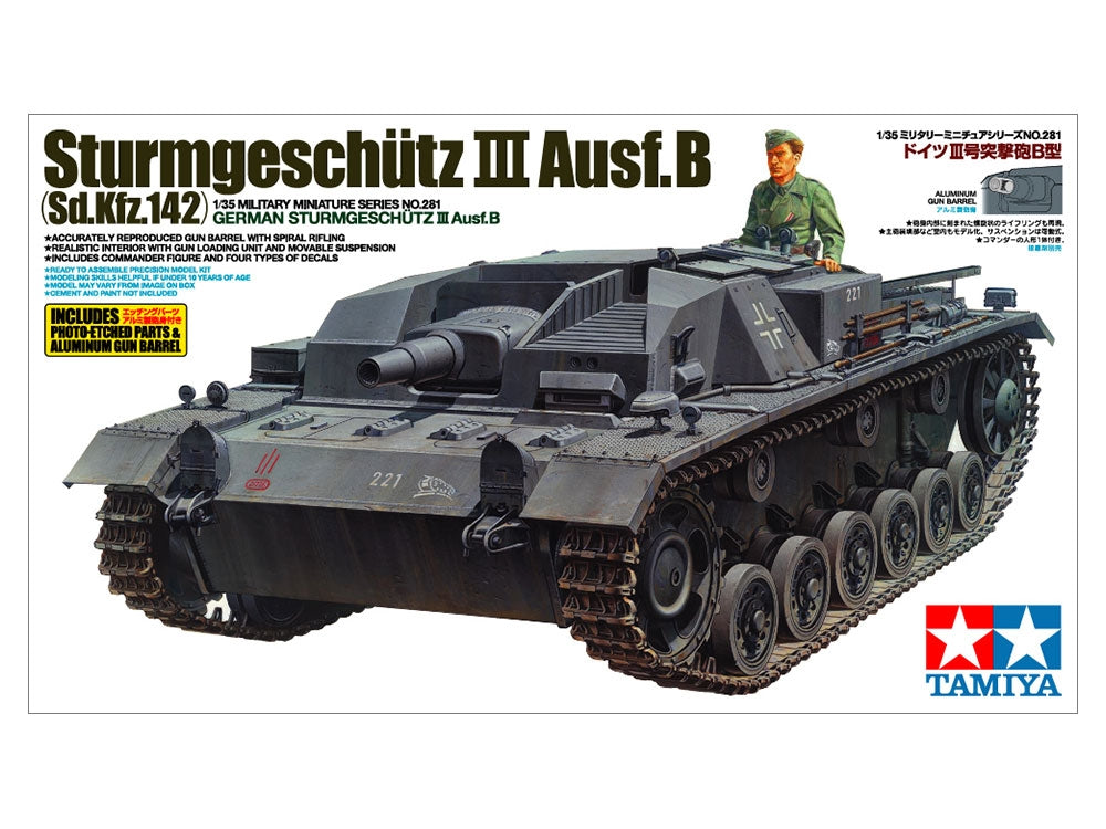 Tamiya 35281 Sturmgeschutz III Ausf.B 1/35 – zdjęcie 2