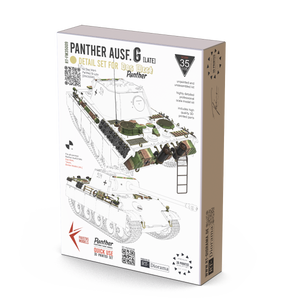 Faustus Models FM35009 Panther Ausf.G [MNH-Late] Detail Set for Das Werk 1/35