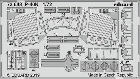 Eduard 73648 P-40K 1/72 SPECIAL HOBBY – image 2