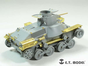 E.T. Model E35-182 IJA Type 95 Light Tank&amp;quot;Ha-go&amp;quot; Early Production (For DRAGON 6767) 1/35 – immagine 4
