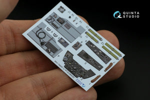 Intérieur imprimé en 3D et coloré sur papier décalcomanie Quinta Studio QD48015 La-11 (ARK) 1/48 – image 6