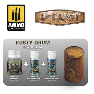 Ammo of Mig 2258 U-RUST RUST REACTOR TYPE 2 (15ml) – immagine 2
