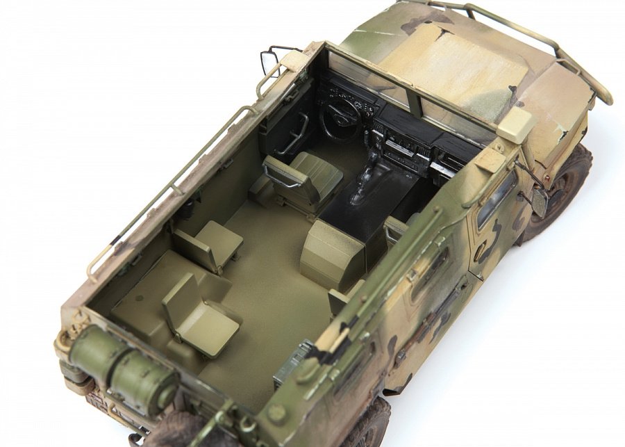 Zvezda 3683 Tigr-M with remote controlled turret Arbalet-DM 1/35 – zdjęcie 5