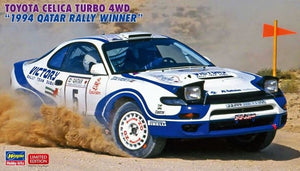 Hasegawa 20578 Toyota Celica Turbo 4WD &amp;quot;1994 Qatar Rally Winner&amp;quot; 1/24