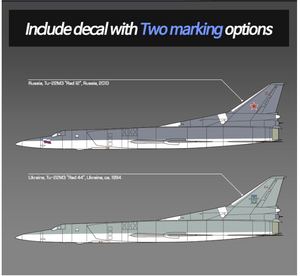 Academy 12636 Tu-22M3 Backfire C 1/144 – zdjęcie 4