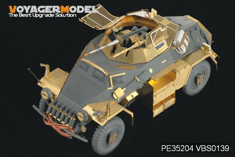 Voyager Model PE35204 WWII Sd.Kfz 222 4Rad for TAMIYA 1/35 – Bild 3