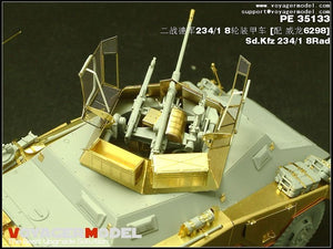 Voyager Model PE35133 Sd.Kfz 234/1 8Rad (For DRAGON 6298) 1/35 – immagine 2