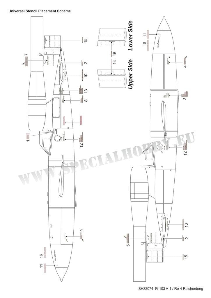 Special Hobby 32074 Fieseler Fi 103R / V-1 Reichenberg 1/32 – immagine 3
