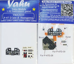 Yahu YMA3223 P-47 late (Hasegawa, Eduard) 1/32