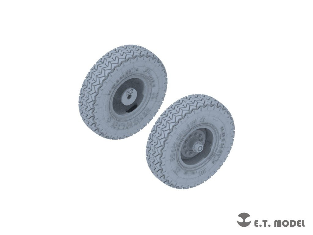 E.T. Model P35-118 US M911 C-HET(8x6) Sagged wheels For Meng Kit 1/35 – immagine 3