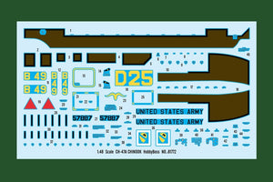 Hobby Boss 81772 CH-47A Chinook 1/48 – Bild 9