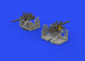 Eduard 653008 5&amp;quot;/25 caliber gun Mk.10 PRINT 1/350