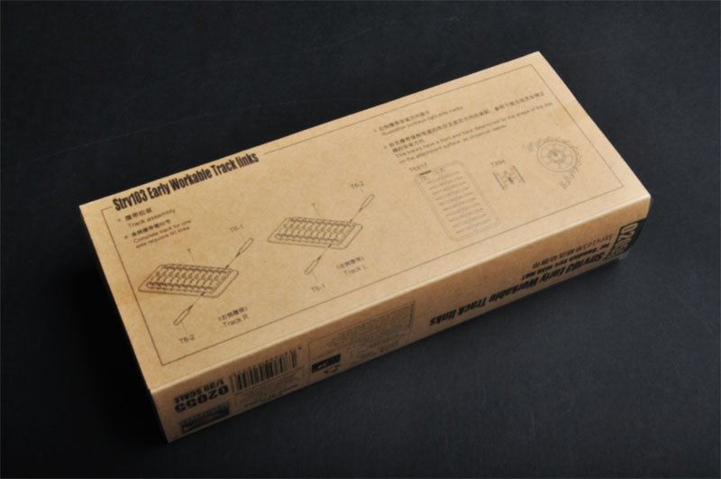 Trumpeter 02055 Strv103 early Workable Track links 1/35 – zdjęcie 3