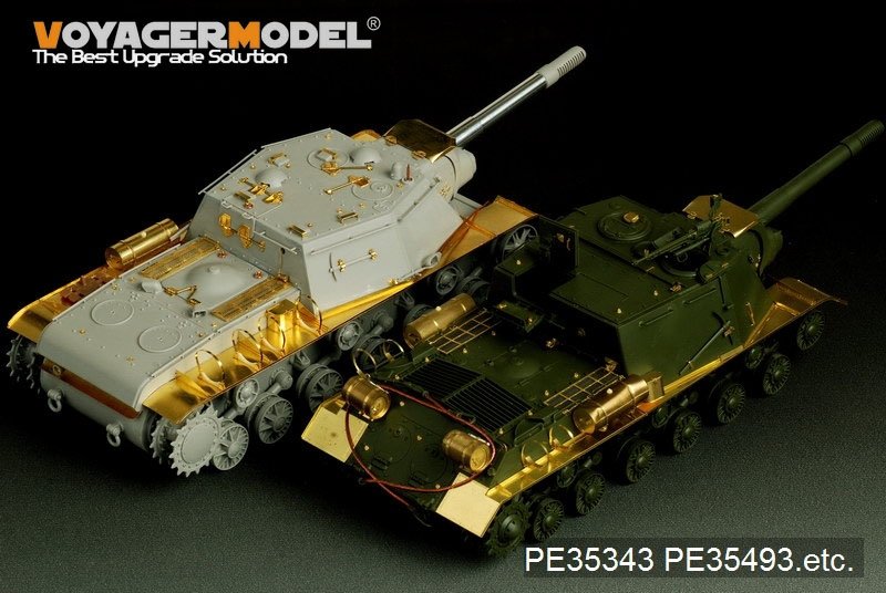 Voyager Model PE35493 WWII Soviet SU-152 late production basic for TRUMPETER 05568 1/35 – zdjęcie 14