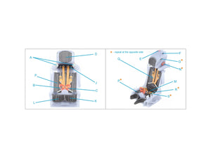 Quinta Studio QR+48073 K-36DM (initial release) ejection seat (for Su-17M3/M4/UM3/22, Su-24, MiG-29 9-12 Early aircraft) (All kits) 1/48 – immagine 8