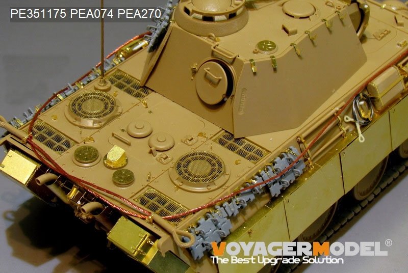 Voyager Model PE351175 WWII German Panther G early ver.Basic (For HOBBYBOSS 84551) 1/35 – immagine 6