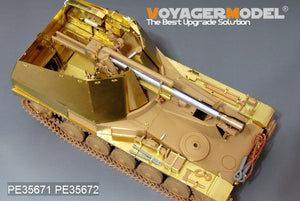 Voyager Model PE35672 WWII German self-propelled howitzer Wespe Fenders and Amour Plate (For TAMIYA 35200) 1/35 – immagine 2