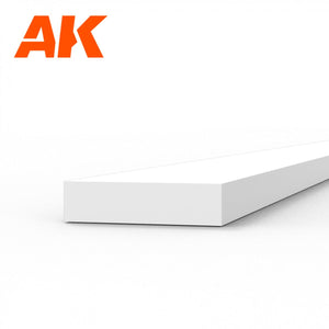 AK Interactive AK6522 BANDES 1,00 X 4,00 X 350MM – BANDE DE STYRÈNE – (10 UNITÉS) – image 2