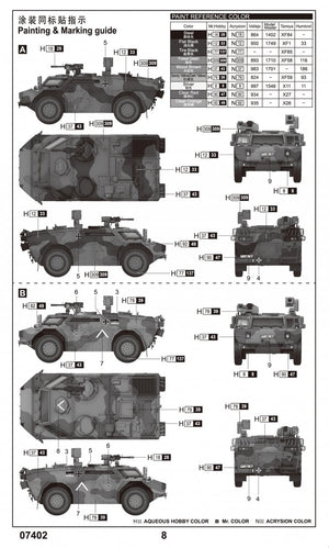 Trumpeter 07402 Fennek LGS - German Version 1/72 – zdjęcie 5