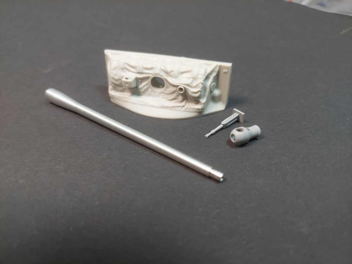 Panzer Art GB35-130 A34 « Comète » mantelet en toile avec canon OQF de 77 mm (modèle début de la Seconde Guerre mondiale) 1/35  – image 4