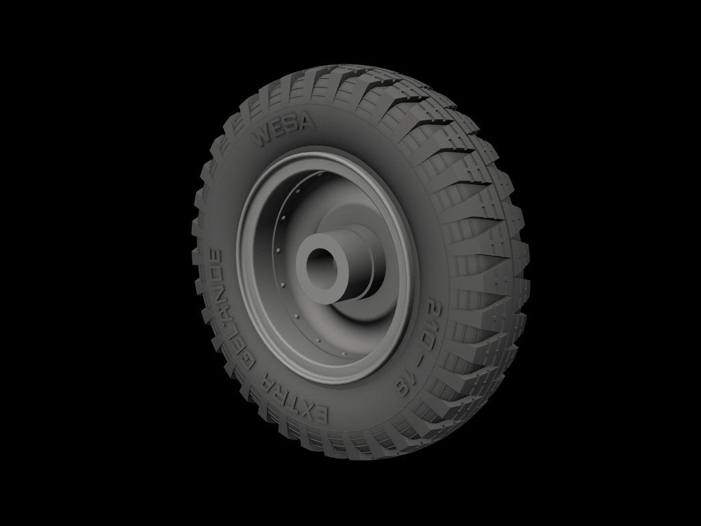 Panzer Art RE35-288 Road wheels for Horch 15 (Gelande) 1/35 – immagine 2