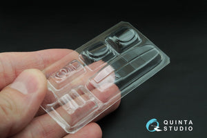 Quinta Studio QC48011 Pe-2 vacuformed clear canopy (for Zvezda kit) 1/48 – imagen 2