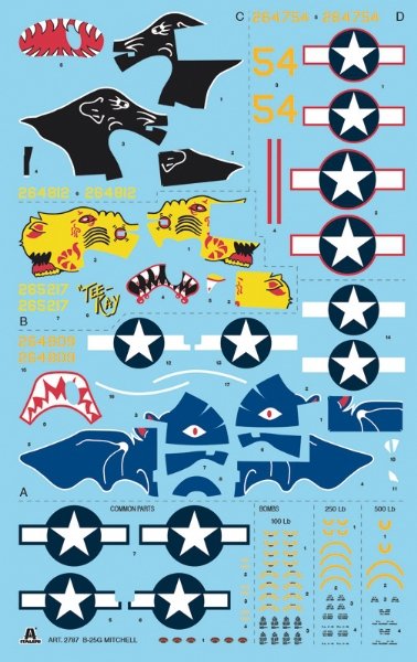 Italeri 2787 B-25G Mitchell 1/48 – immagine 7