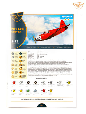 Clear Prop! CP72036 Culver PQ-14 A/B 1/72 – Bild 5