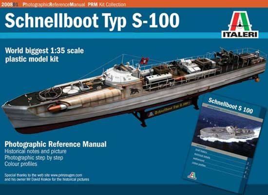Italeri 5603 Schnellboot Type S-100 (1/35) 