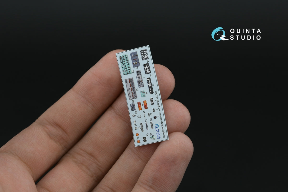 Quinta Studio QD72158 BM-30 Smerch 3D-Printed coloured Interior on decal paper (Modelcollect) 1/72 – immagine 5