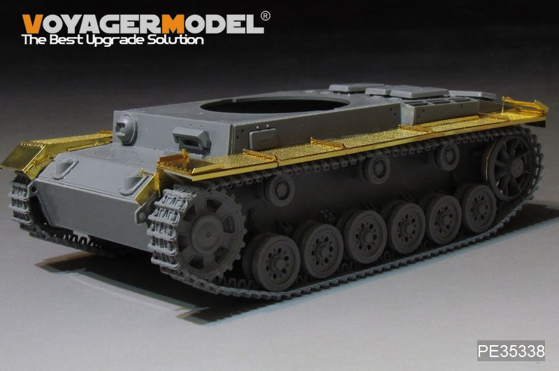 Voyager Model PE35338 WWII German Pz.KPfw.III L-N version/StuG.III F8 Version Fenders For DRAGON 1/35 – immagine 5