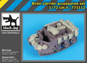 Black Dog T72112 Bren Carrier accessories set for IBG Models 1/72 – immagine 2