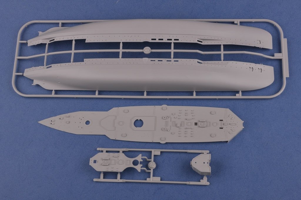 Hobby Boss 86504 Cuirassé Voltaire, pré-dreadnought de la Marine française, échelle 1/350 – image 7