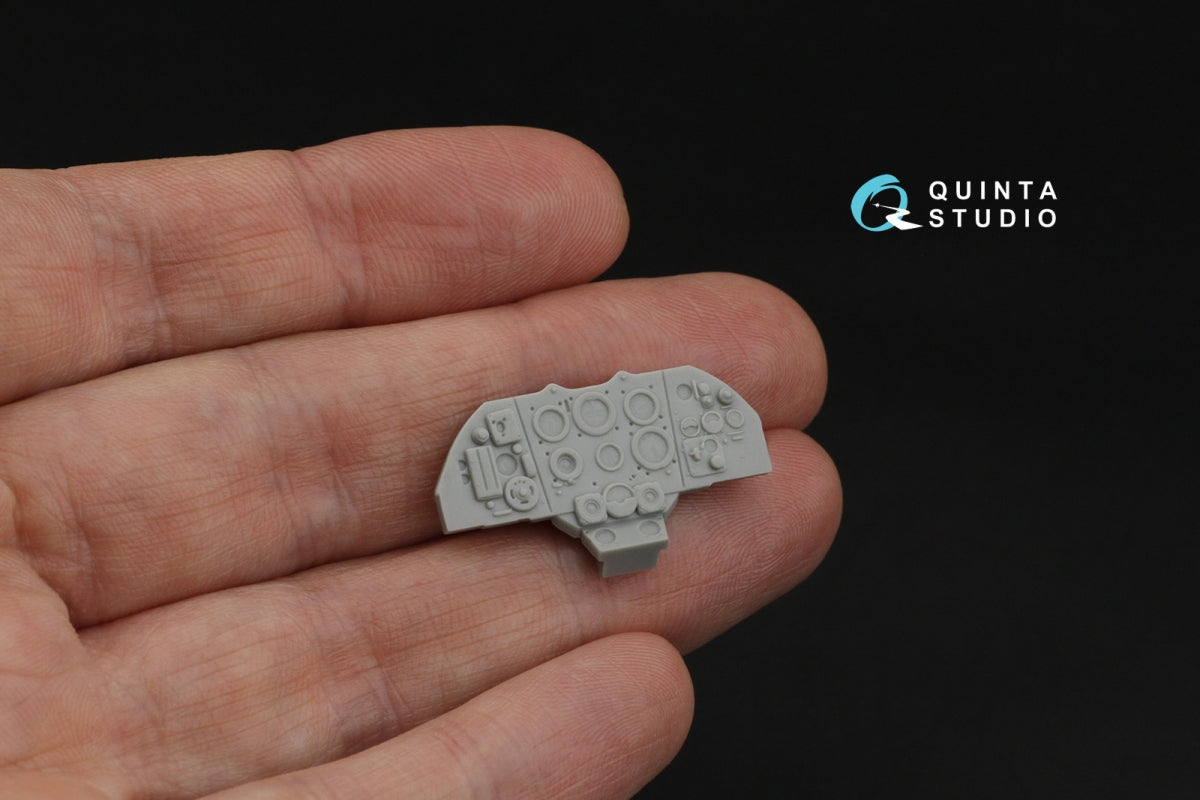 Quinta Studio QD32251 British WWII Cockpit instrument gauges 3D-Printed &amp;amp; coloured Interior on decal paper (All Kits) 1/32 – immagine 6
