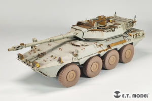 E.T. Model P35-164 Italian &amp;quot;Centauro&amp;quot; B1 Tank Destroyer Sagged Wheels 1/35 – immagine 5