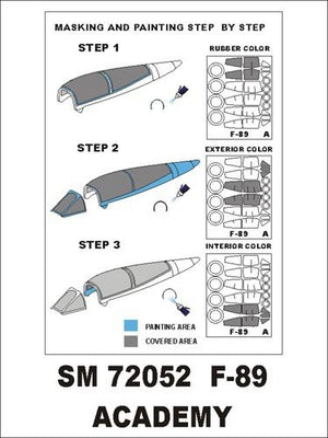 Montex SM72052 F-89 ACADEMY