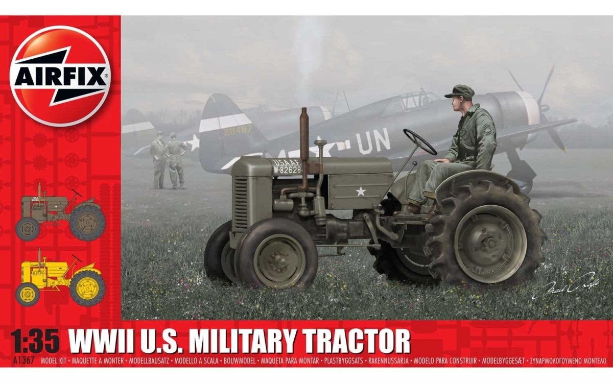Airfix 1367 WWII U.S. Military Tractor 1/35