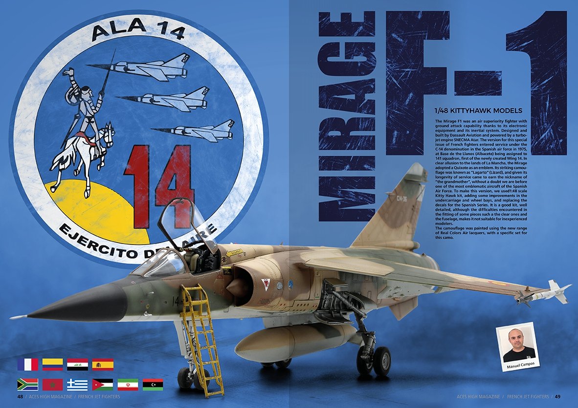 AK Interactive AK2931 ACES HIGH MAGAZINE ISSUE 15 FRENCH JET FIGHTERS – Bild 2