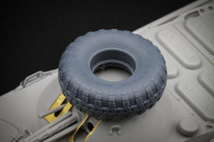 ScaleX WM 35013S BRDM 2 Sagged wheel set (for Trumpeter) 1/35