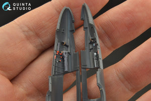 Quinta Studio QD72036 He 162 3D-Printed &amp;amp; coloured Interior on decal paper (Special Hobby) 1/72 – immagine 2
