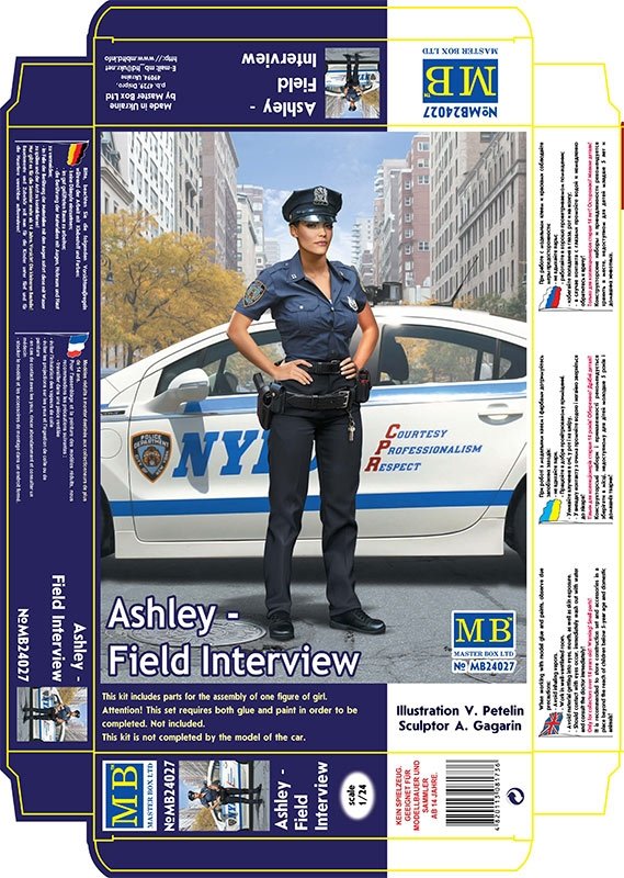 Master Box 24027 Dangerous Curves Series. Ashley - Field Interview 1/24 – immagine 3