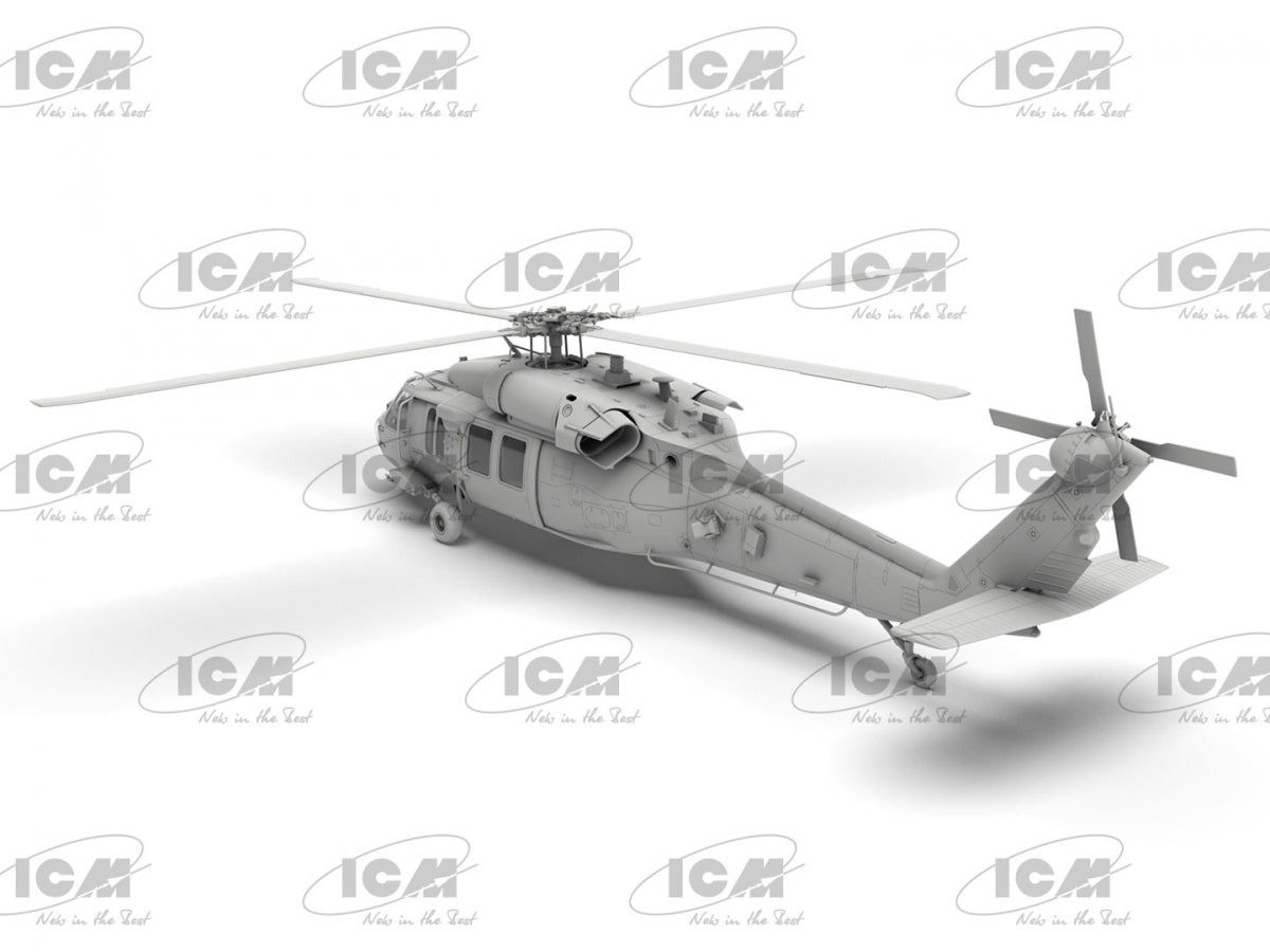 ICM 48361 UH-60A Black Hawk US Military Transport Helicopter 1/48 – immagine 6