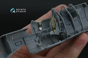 Quinta Studio QD32244 Spitfire Mk.V 3D-Printed &amp;amp; coloured Interior on decal paper (Kotare) 1/32 – immagine 10