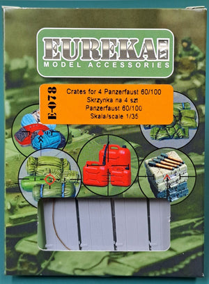 Eureka XXL E-078 — Crates for Panzerfaust 60/100 1/35 – immagine 12