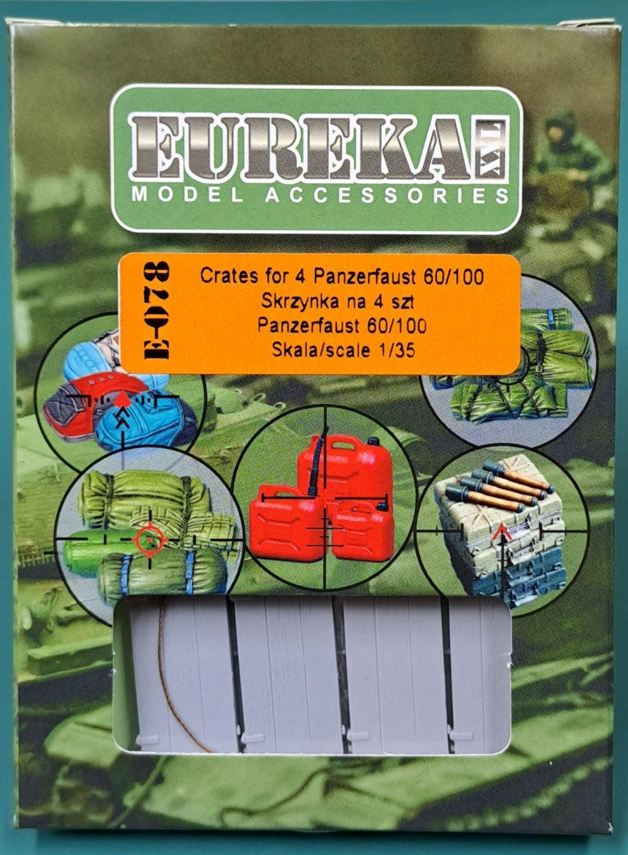 Eureka XXL E-078 — Crates for Panzerfaust 60/100 1/35 – immagine 12